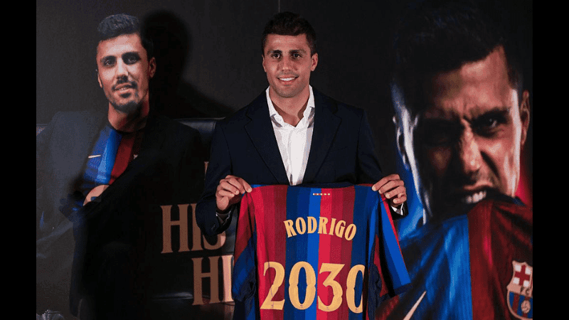 Rodri finally joins Barcelona