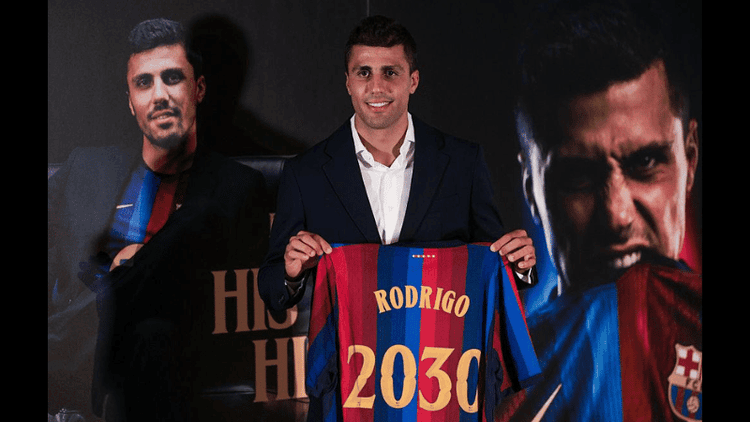 Rodri finally joins Barcelona