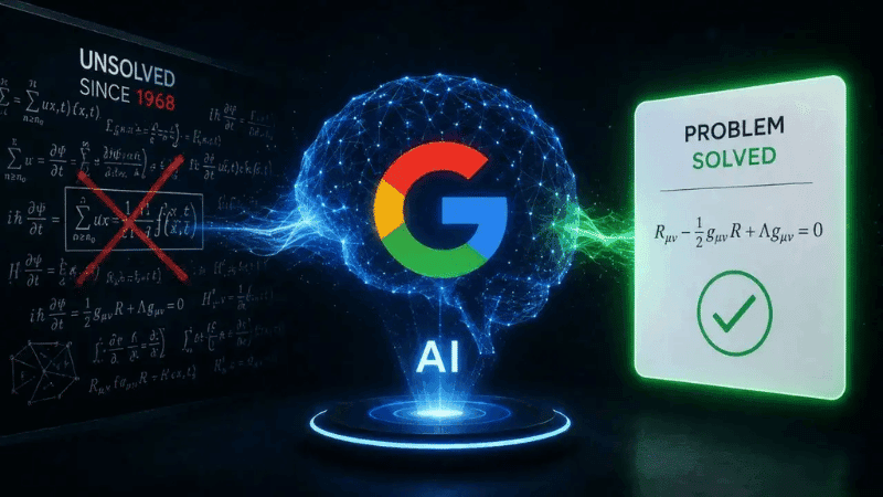 Google's AI solves 56-year-old unsolved math problems