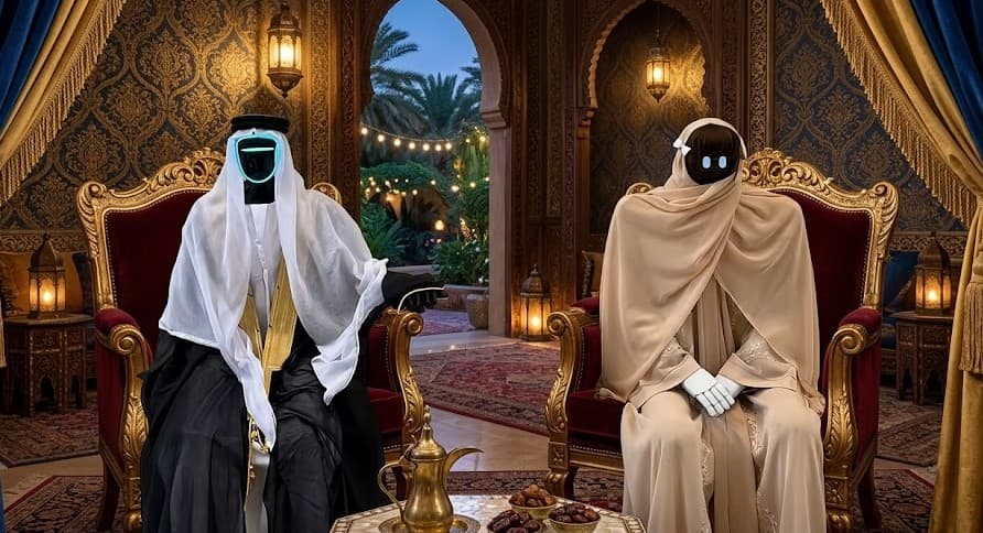 ‘Marriage’ of two humanoid robots in Dubai sparks curiosity online
