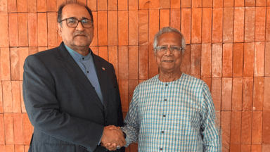 Envoy invites Professor Yunus to visit Iran
