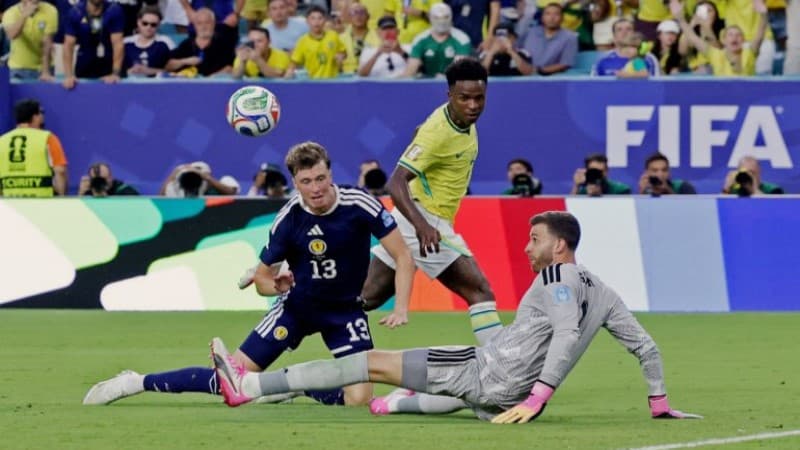 3 goals but no hat-trick for Vinicius as Brazil star continues to perform