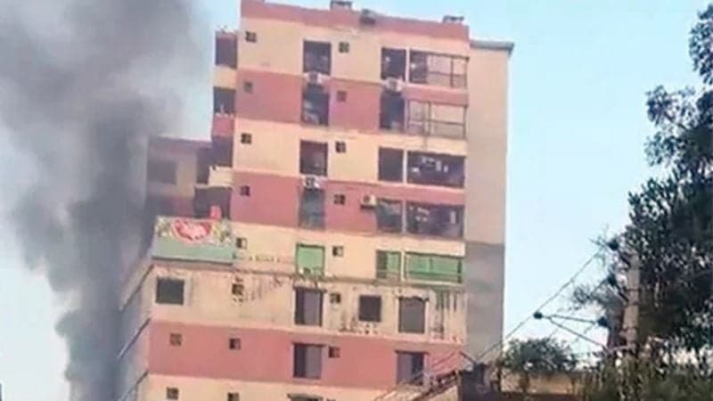 Fire at Babubazar 14-storey building brought under control