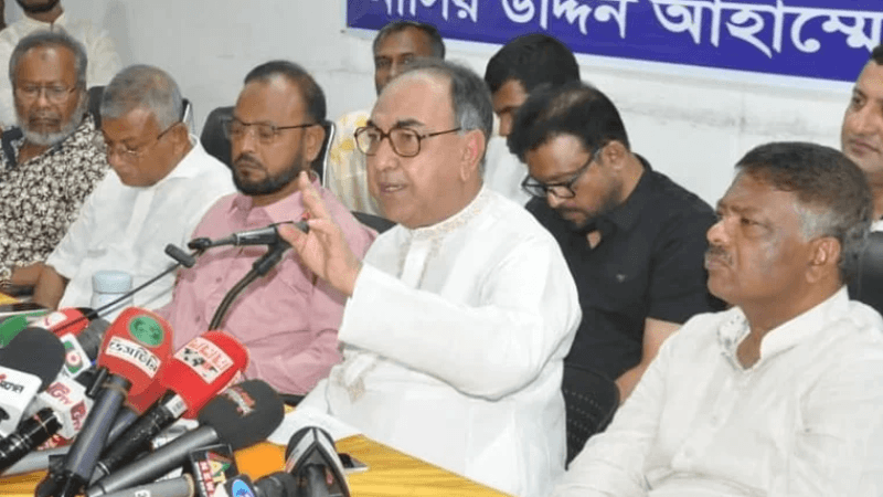 Mirza Abbas alleges purge of pro-BNP officials from administration