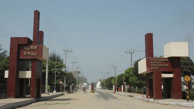 Workers protest at CEPZ for pay hike