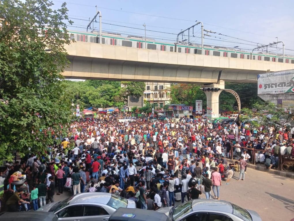 JCD ends Shahbagh blockade after nearly 2-hours; traffic resumes