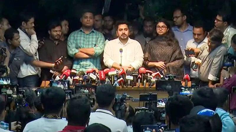 We have extended solidarity for Dr. Yunus: Nahid Islam