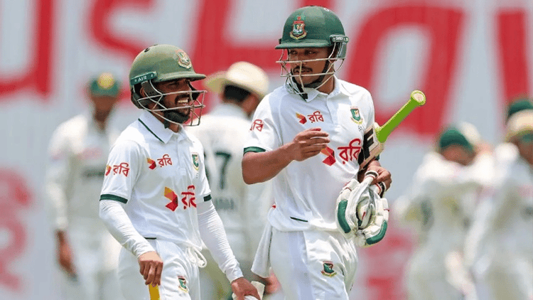 Bangladesh finish day one on 301 runs, Shanto hits century