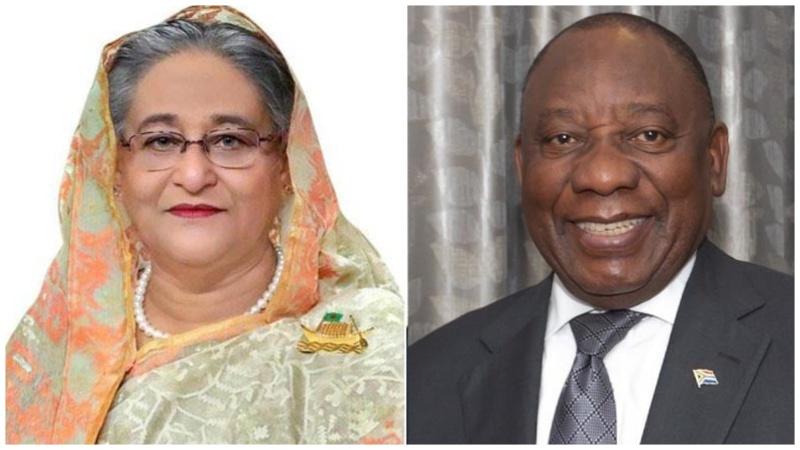 South African President congratulates Sheikh Hasina on her reelection