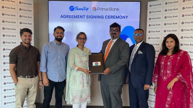 Prime Bank signs strategic partnership with ShareTrip