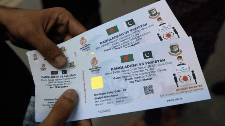 BCB releases ticket prices for Pakistan ODI series