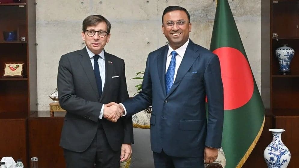 Bangladesh, France vow mutual cooperation to strengthen ties