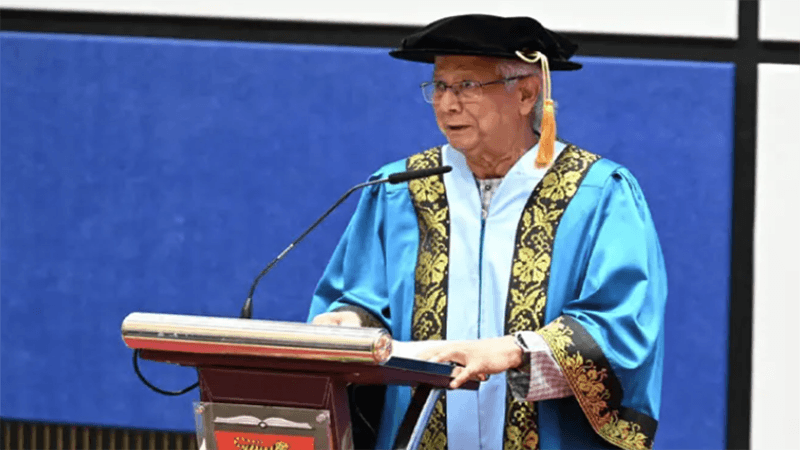 Govt working to strengthen democracy, return power to people: Yunus