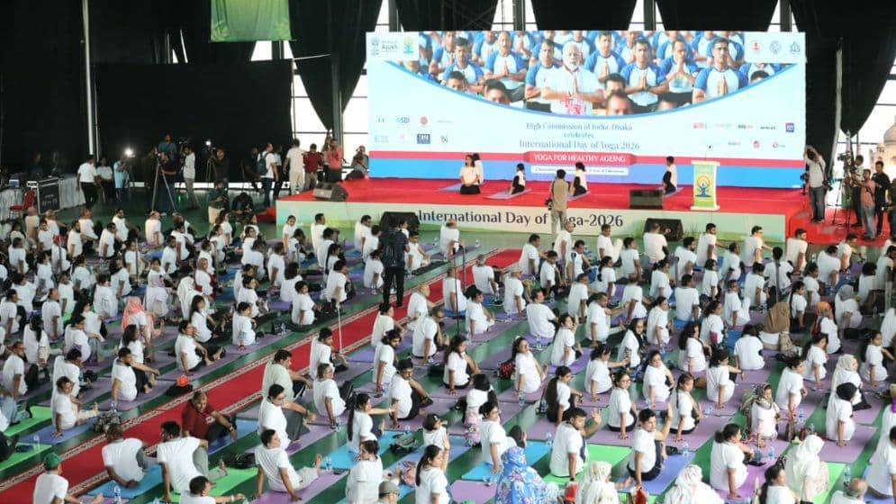 12th International Day of Yoga 2026 celebrated in Dhaka