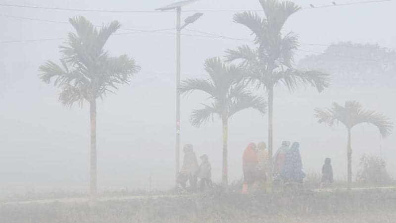 Mild cold wave grips Bangladesh, sun remains elusive