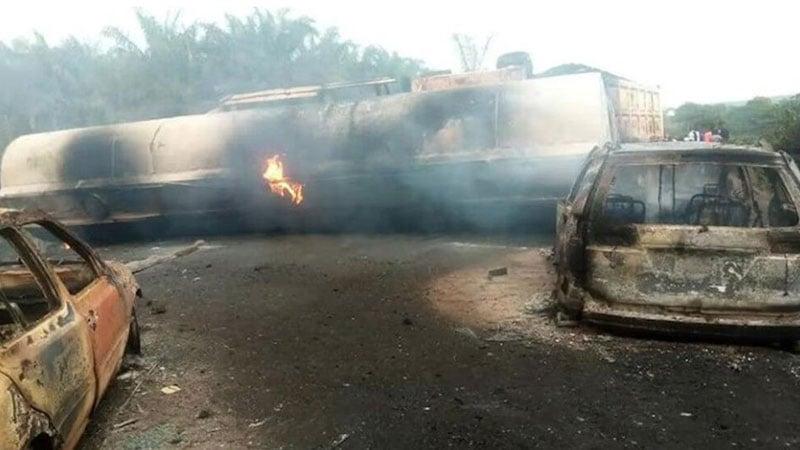 24 dead in Haiti tanker truck explosion