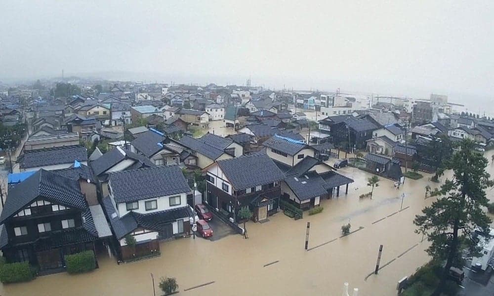 Japan issues massive evacuation order amid flooding threat