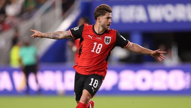 Schmid finds the net to give Austria 1-0 lead over Jordan