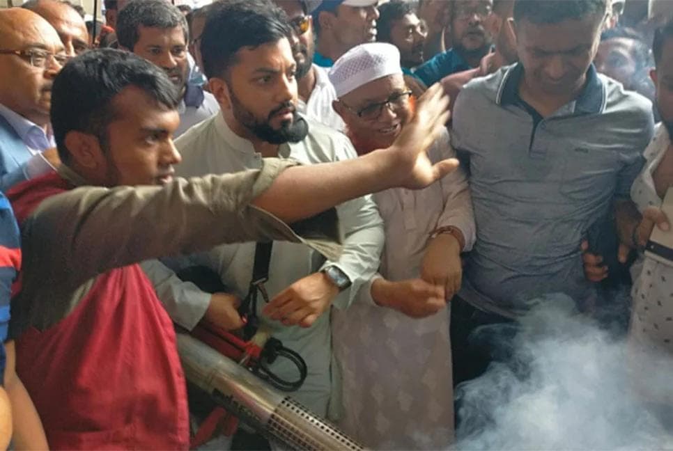 Ishraque launches mosquito control drive
