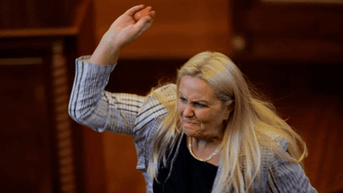 MP throws four eggs at Kosovo's Prime Minister in Parliament