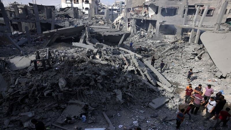 Israeli airstrikes in Gaza kill 65 more Palestinians; 2 die from starvation