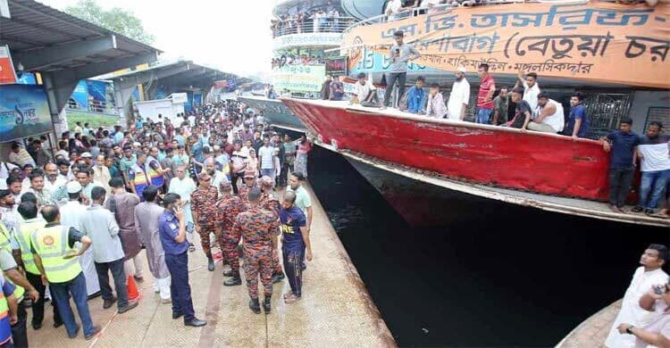 Five detainees remanded following Sadarghat launch accident