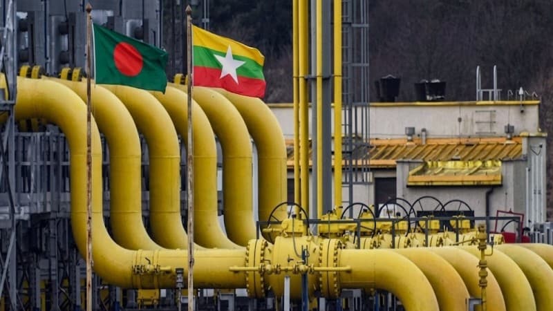 Bangladesh proposes gas import from Myanmar through pipeline