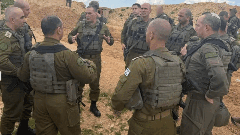 Israeli troops being prepared for Lebanon ceasefire