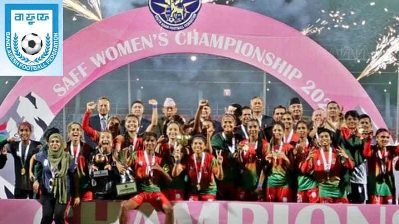 Women's football team awarded TK 1.5 cr by BFF