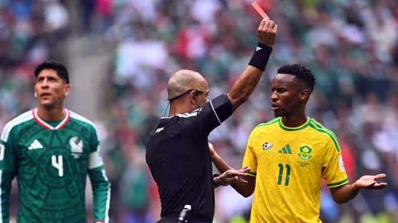 FIFA World Cup 2026 opening match marred by historic three red cards