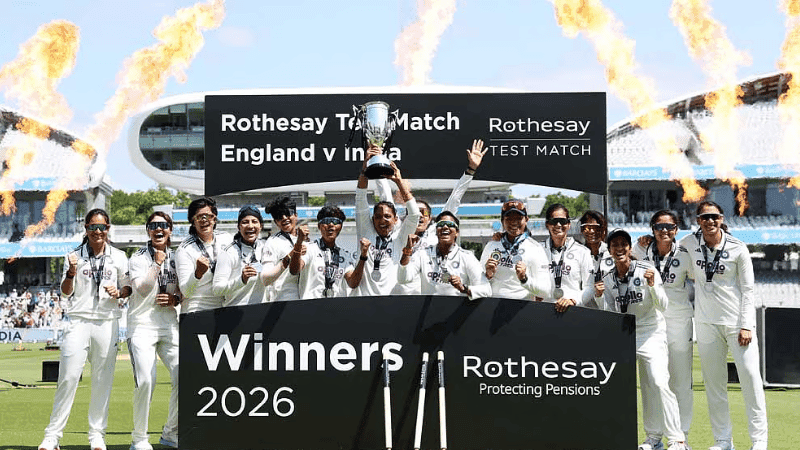 India create history with maiden women's Test win at Lord's