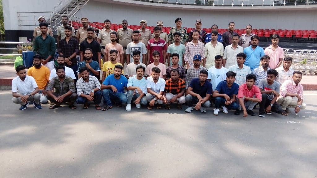 36 Bangladeshis return home after release from Indian prison