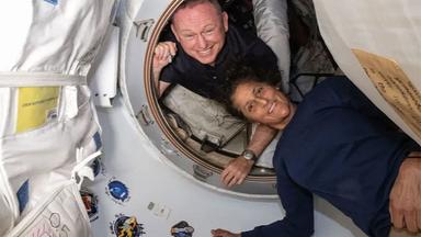NASA astronauts returning to earth from space station after 9 months