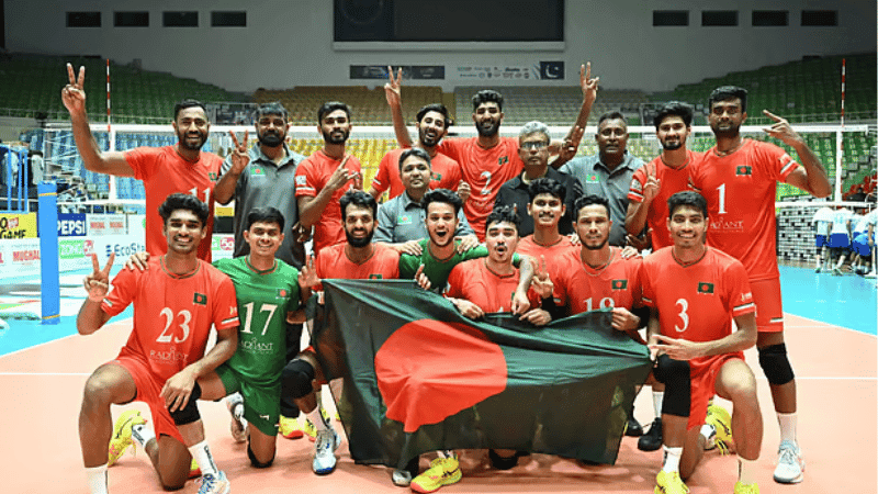 Bangladesh leap 73 spots in FIVB world rankings
