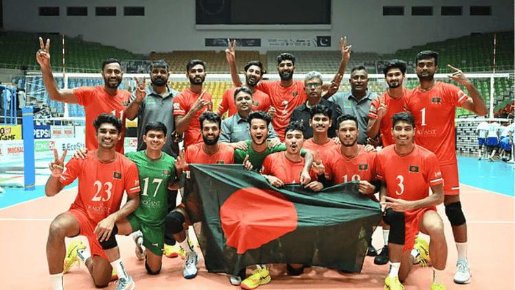 Bangladesh leap 73 spots in FIVB world rankings
