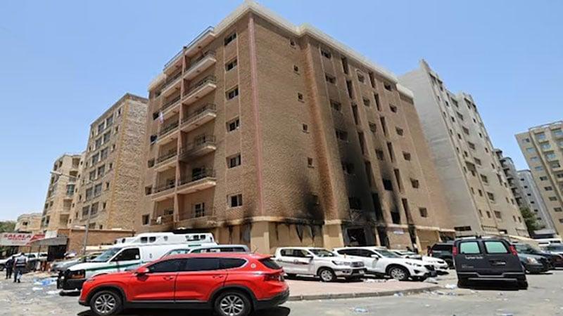 Fire in Kuwaiti building kills 41 workers