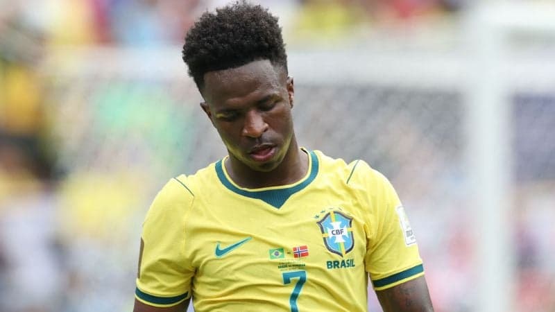 Vinicius says sorry to Brazil fans after World Cup exit