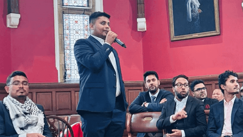 Eggs thrown, scuffle at Hasnat Abdullah's London event, 3 arrested