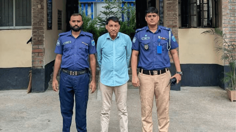 Former Krishak League leader arrested in two cases