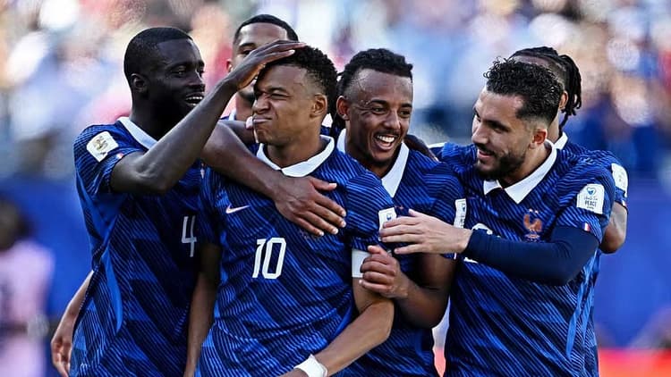 France beat Senegal 3-1 as Mbappe creates record
