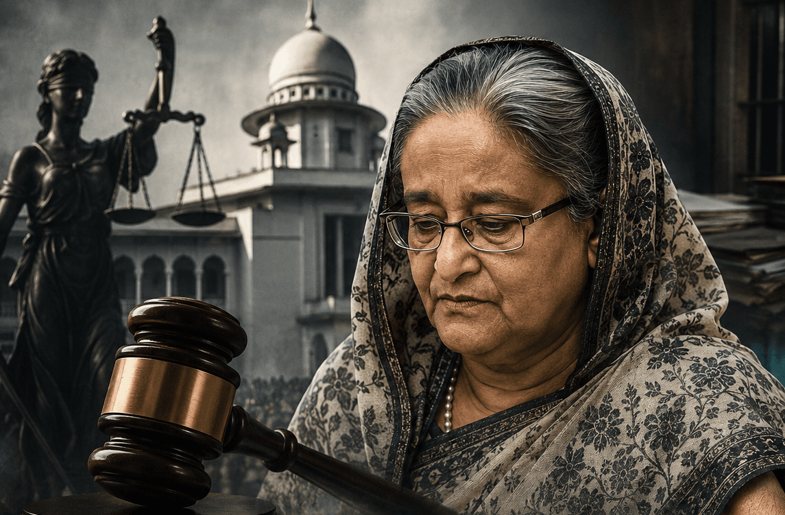 Sheikh Hasina's announcement to return home, death sentence, and judicial maze