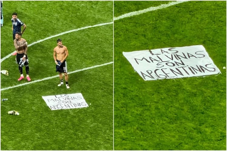 Argentina risks FIFA sanctions over Falklands banner following semi-final victory against England