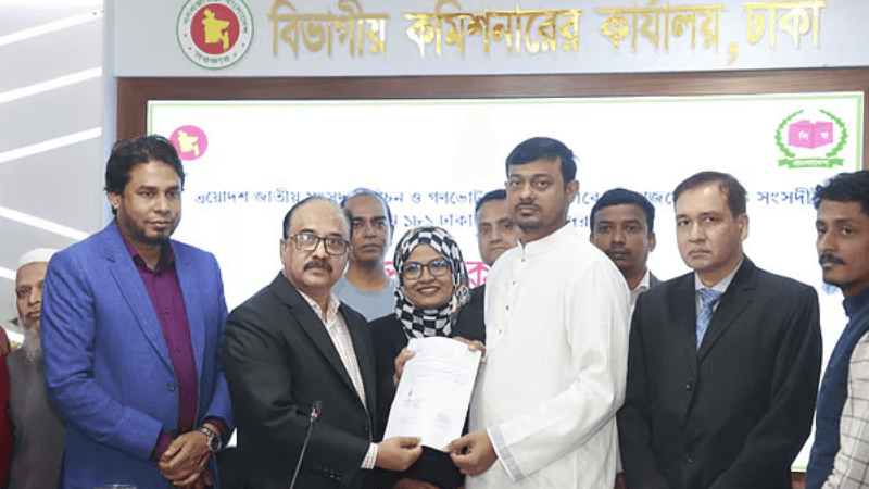 ‘Show-cause notice for Nahid Islam, silence from the EC over Tarique Rahman’: Nasiruddin Patwari