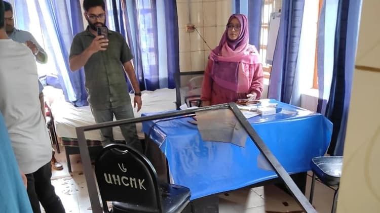 Attack on female doctor after child declared dead, hospital vandalised