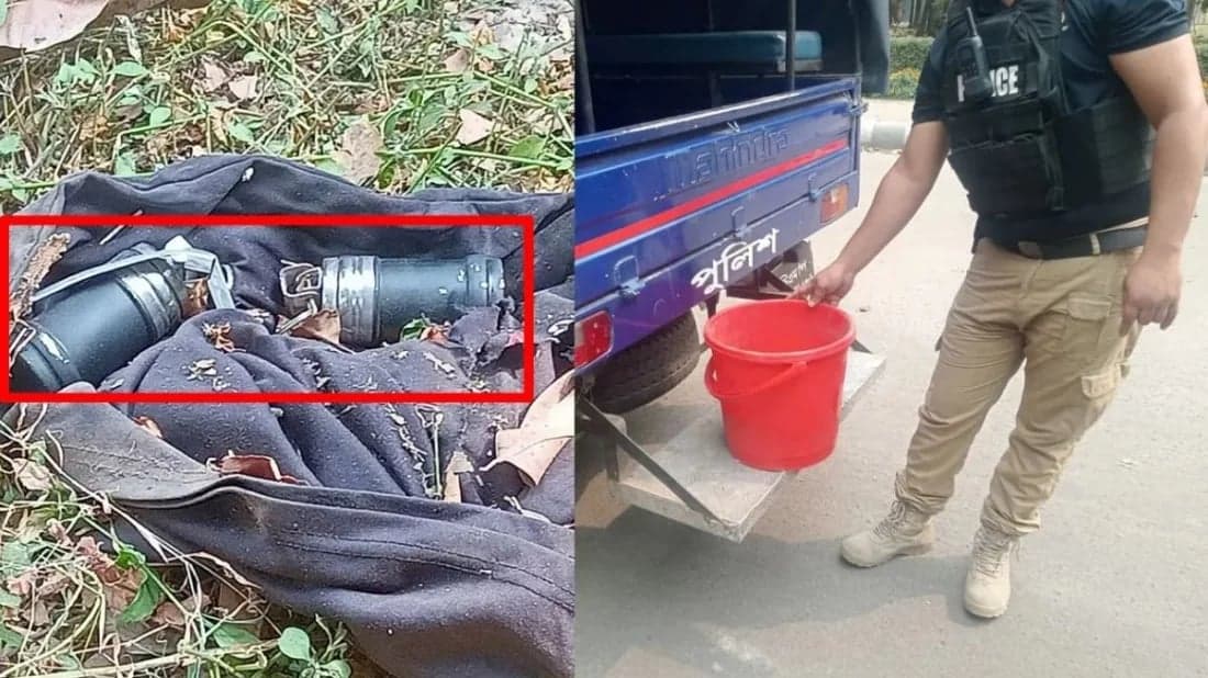 Six sound grenades recovered near Chief Justice’s entrance at SC 