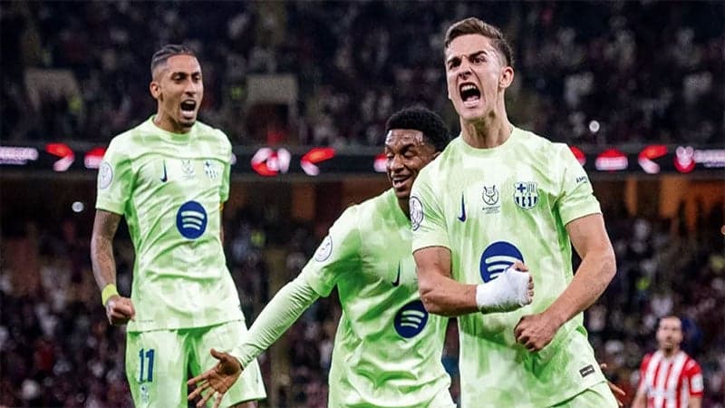 Barcelona beat Athletic Club to reach Super Cup final