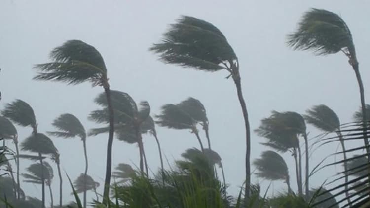 Storm with rain likely in five diatricts