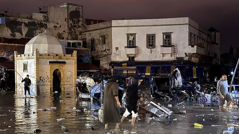 Flash flood in Morocco kills 21