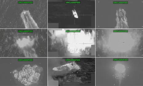 US strike on drug-smuggling vessels kills 8
