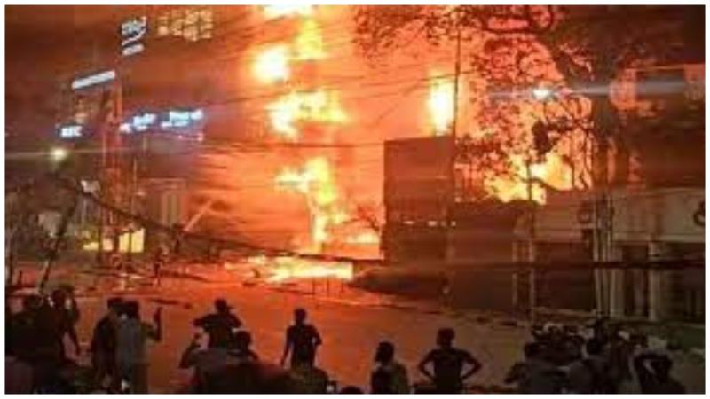 Bailey Road fire hit global media headlines